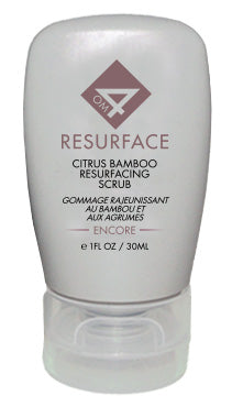 OM4 RESURFACE Citrus Bamboo Resurfacing Scrub Travel Size
