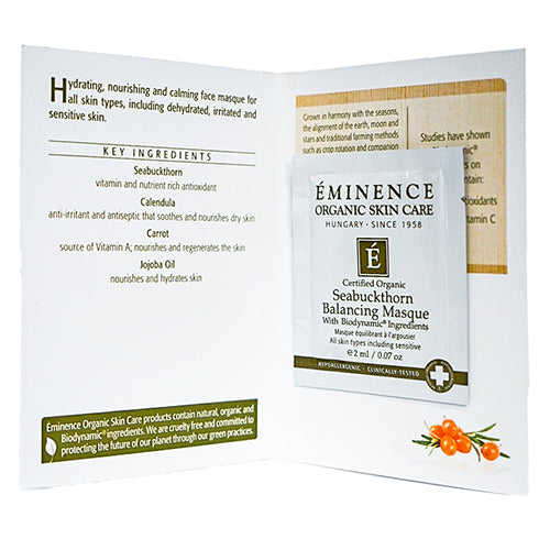 Eminence Organics Seabuckthorn Balancing Masque