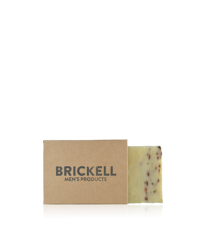 Brickell Mint Soap Scrub Bar
