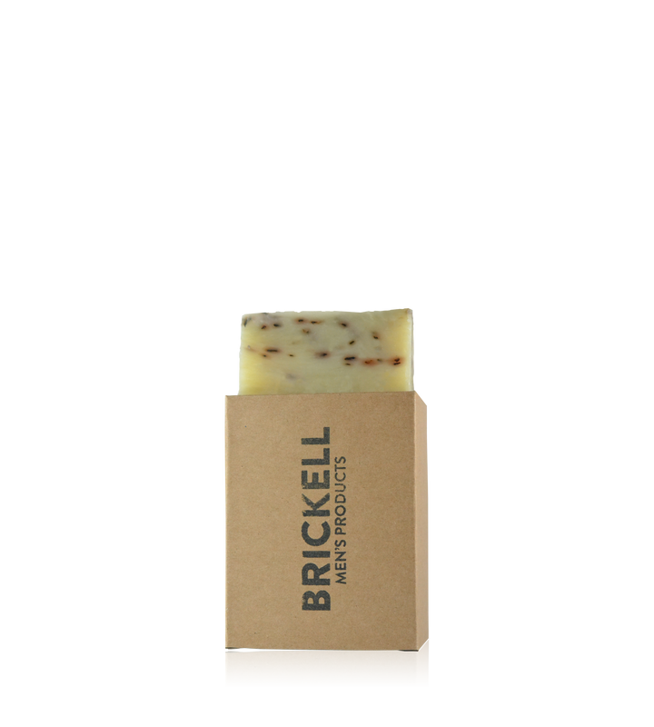 Brickell Mint Soap Scrub Bar
