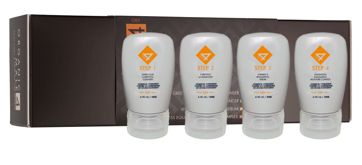 OM4 Oily 4-Step RegiMEN Travel Starter Size
