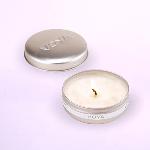 Voya lavender Rose Chamomile Mini Scented Candle