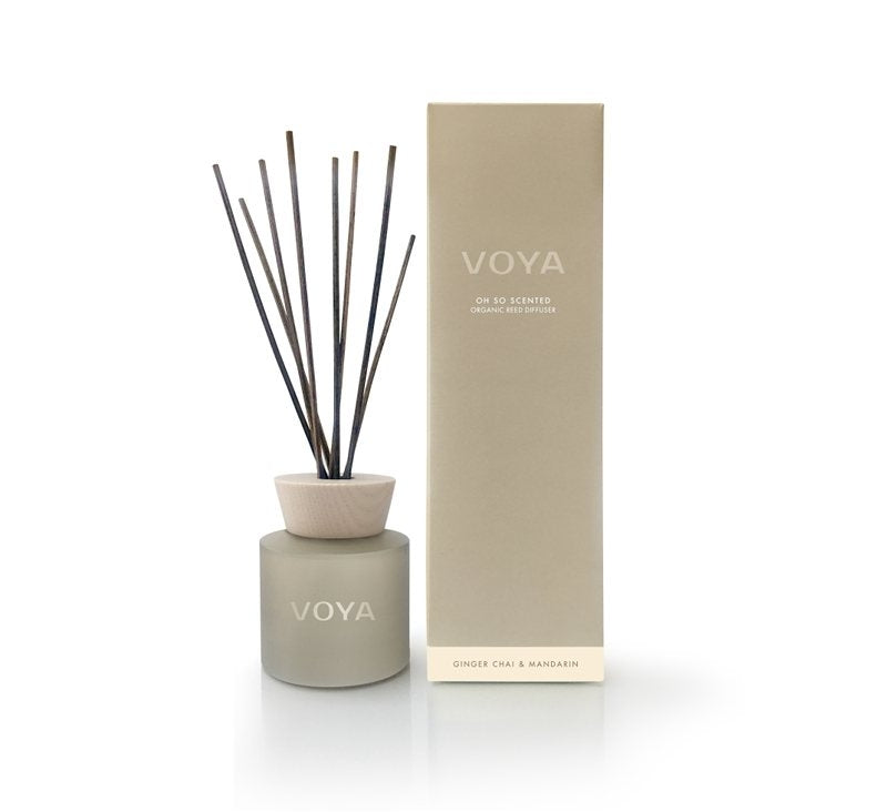 VOYA Oh So Scented Reed Diffuser - Ginger Chai and Mandarin
