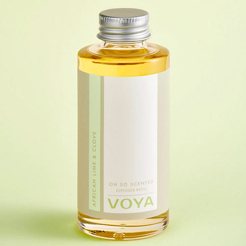 Voya Oh So Scented Reed Diffuser Refill African Lime and Clove