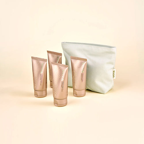 Voya Organic Voyager Body Hair Travel Set
